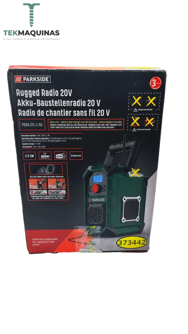 Rádio De Parkside® Pabr 20-Li A1 B-Ware
