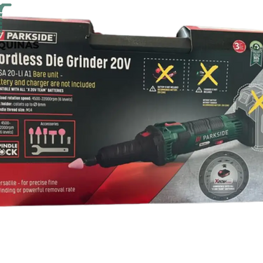 Rebarbadora Reta Sem Fio Parkside® 20 V »Pgsa 20-Li A1« Bateria E Carregador B-Ware