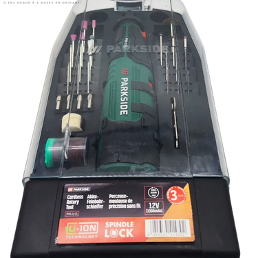 Retificador Parkside Com Bateria Pfbs 12 B3 B-Ware