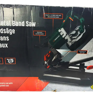 Serra De Fita Metálica Parkside Pmb 1100 B20 Com Moldura B-Ware