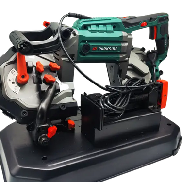 Serra De Fita Metálica Parkside Pmb 1100 B20 Com Moldura B-Ware