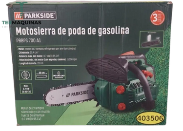 Serra Para Tratamento De Árvores A Gasolina Parkside »Pbbps 700 A1« Com Anti-Recuo B-Ware