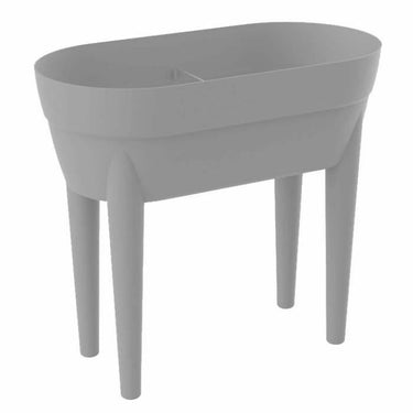 Maceta EDA   Vegetales Mesa de Cultivo 76 x 36,5 x 68 cm Gris