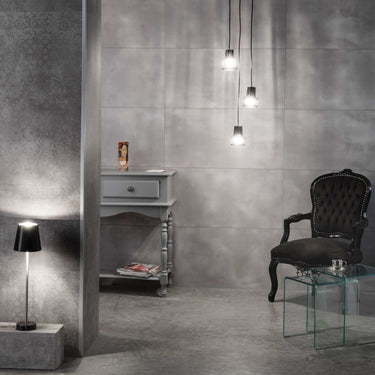 Grosfillex Ladrilho revest. parede Gx Wall+ 5 pcs 45x90cm pedra cinza