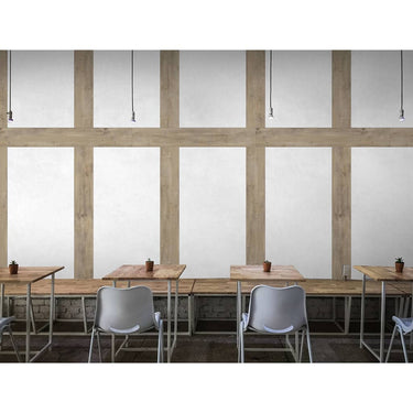 Grosfillex Ladrilho de parede Gx Wall+ 10 pcs 17x120 cm madeira hammam