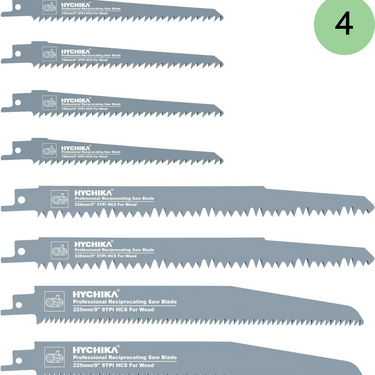 Conjuntos de Lâminas de serra sabre para madeira ferro plastico etc para maquinas parkside e outras marcas