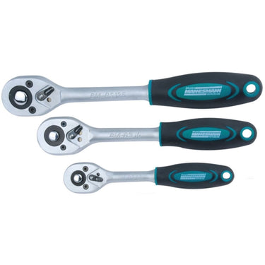 Brüder Mannesmann Conjunto chaves de roquete, 216 pcs, metal 58691