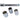 Brüder Mannesmann Conjunto chave de torque 5 pcs 18300