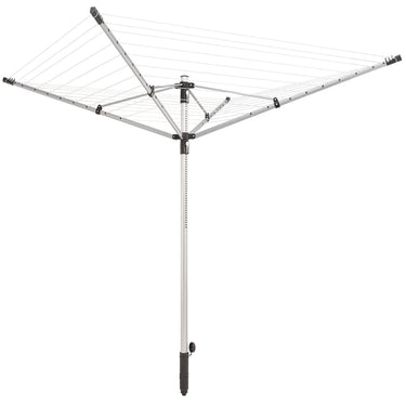 Leifheit Estendal de roupa rotativo LinoPush 500 Schwarz 85360