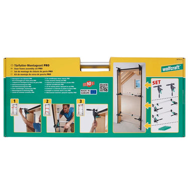 wolfcraft Conjunto ferramentas montagem moldura de porta PRO 3676000