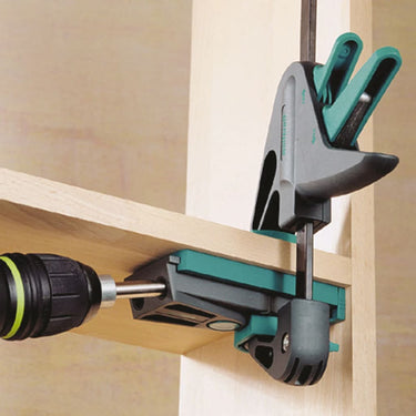 wolfcraft Conjunto gabarito de furo tipo pocket hole 4642000