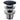 SCHÜTTE Válvula de drenagem 1¼"x65mm preto