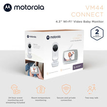Cargar imagen en el visor de la galería, Vigilabebés Motorola VM44 4,3&quot; HD WIFI
