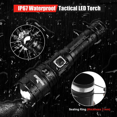 Lanterna LED Shadowhawk 10.000 lúmens