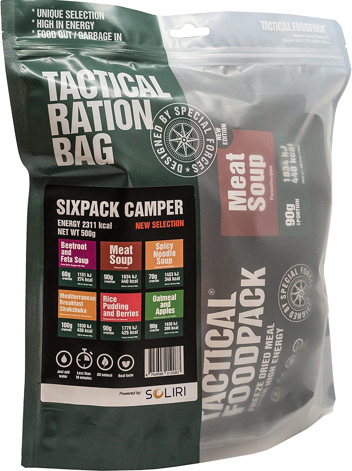 Fooodpack Tático - Campista | Refeições liofilizadas premium