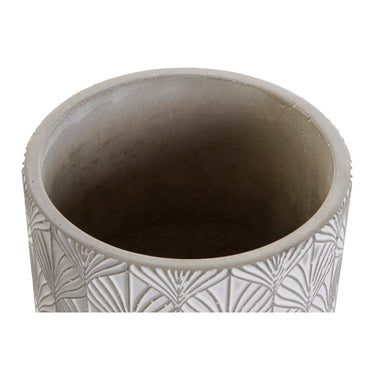 Macetero DKD Home Decor Gris Cemento 17 x 17 x 16 cm