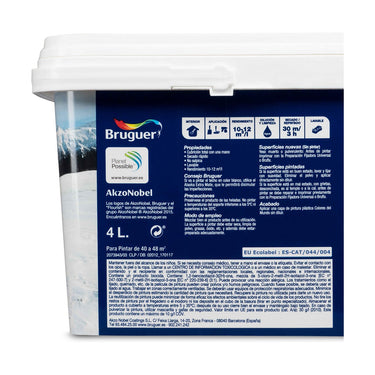 Pittura Bruguer Alaska 4 L Extra bianco