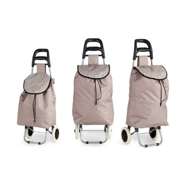 Carro de Compra Beige Negro Marrón 3,3 L (20 x 95 x 34 cm)