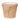 Vaso Fiocco Marrone Corda Plastica