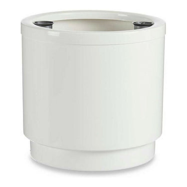 Vaso Autoirrigante Bianco polipropilene