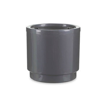 Vaso Autoirrigante Argentato polipropilene (32 x 30,5 x 32 cm)