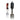 Utensílios para Churrasco BBQ Black Algon (3 pcs) Preto