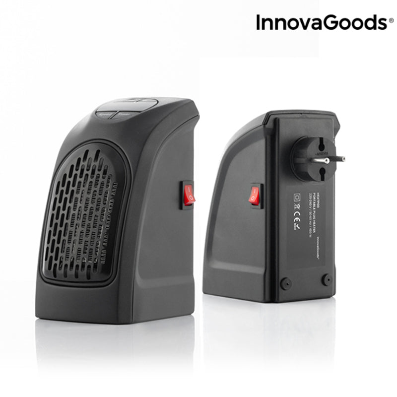 Calefactor Termocerámico de Enchufe HeatPod InnovaGoods 400W