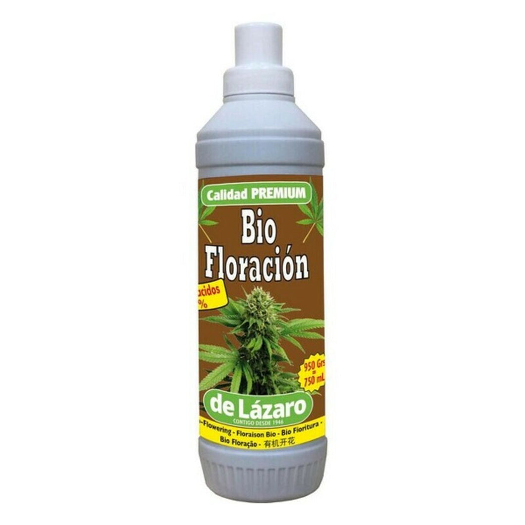 Fertilizzante per piante De Lázaro Bio Floración (750 ml)