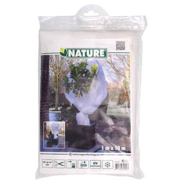 Nature Protetor de plantas contra geada 30 g/m² 1x10 m branco