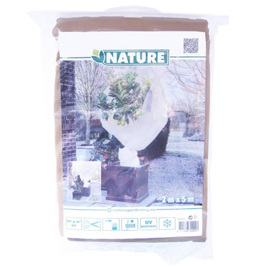 Nature Protetor de plantas contra geada 60 g/m² 2x5 m bege