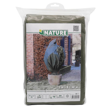 Nature Protetor de plantas contra geada 70 g/m² 1,5x2 m verde