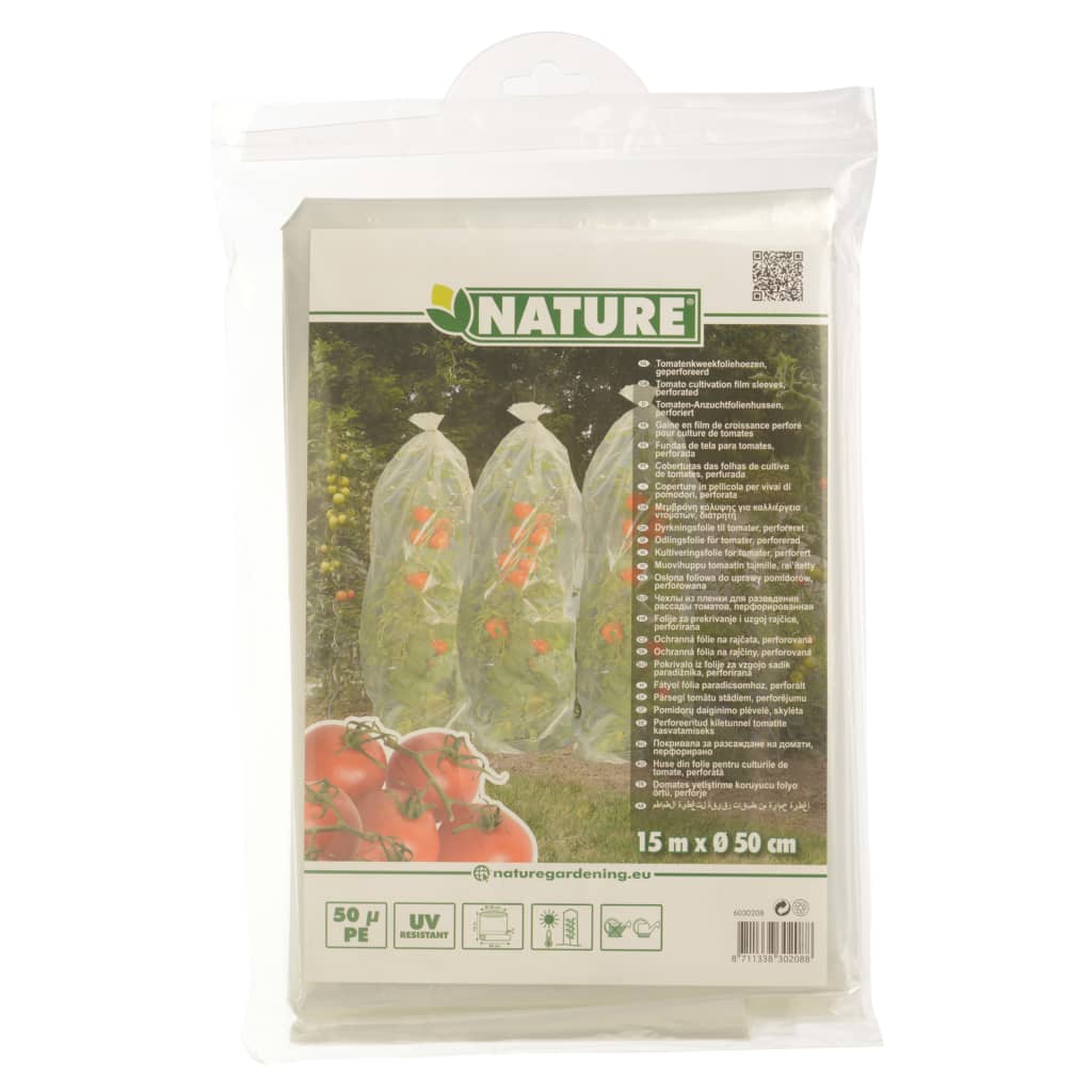 Nature cobertura pl stica para planta es de tomates 1500 x 50 cm