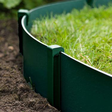 Nature Estacas de enterrar para jardim 10 pcs verde