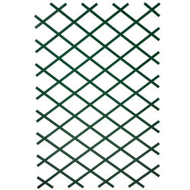 Nature Treliça de jardim 50x150 cm PVC verde 6040702