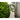 Nature Arco de jardim 229x38x113 cm metal preto