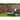 Nature Tela de jardim 1x5 m 5 mm salgueiro espesso