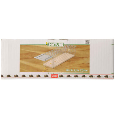 Nature Armadilha para ratos sem crueldade 27,5x9,5x9,5 cm 6060105