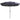 Madison Guarda-sol Flores Luxe 300 cm redondo azul safira