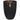 Capi Vaso elegante e baixo Urban Tube 46x58 cm preto KBLT783