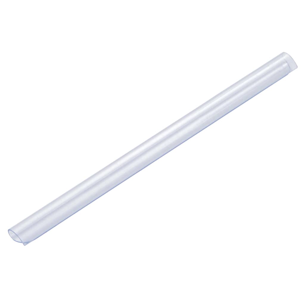 100 pcs clipes para faixas de vedação PVC transparente