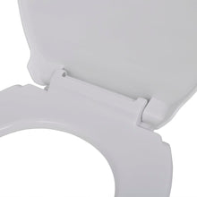 Carregar imagem no visualizador da galeria, Tampo de sanita com fecho suave oval branco
