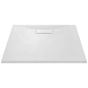 Base de chuveiro SMC 100x80 cm branco