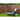 Nature 2 pcs painéis de vedação 1x5 m 5 mm salgueiro espesso