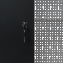 Carica l&#39;immagine nel visualizzatore di Gallery, Armário ferramentas parede industrial metal cinzento e preto
