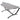 ProGarden Rede com base de metal 260 cm cinzento-claro