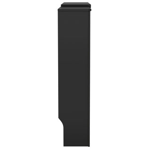 Cobertura de radiador MDF 205 cm preto