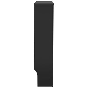 Cobertura de radiador MDF 78 cm preto