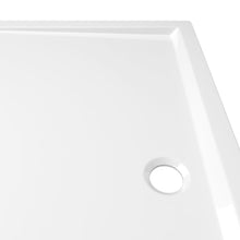 Carregar imagem no visualizador da galeria, Base de chuveiro retangular 80x120 cm ABS branco
