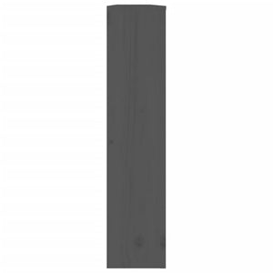 Cobertura de radiador 169x19x84 cm pinho maciço cinza
