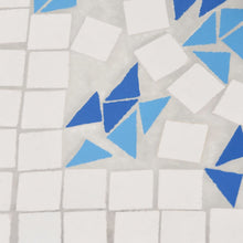 Carica l&#39;immagine nel visualizzatore di Gallery, Base p/ guarda-sol quadrada 12 kg azul e branco
